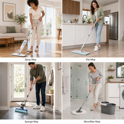 🧹 BUY 1 GET 1 FREE!✨ 60-Pieces Multi-Effect Floor Cleaning Sheets – Powerful Stain Removal & Fresh Scent 🌿