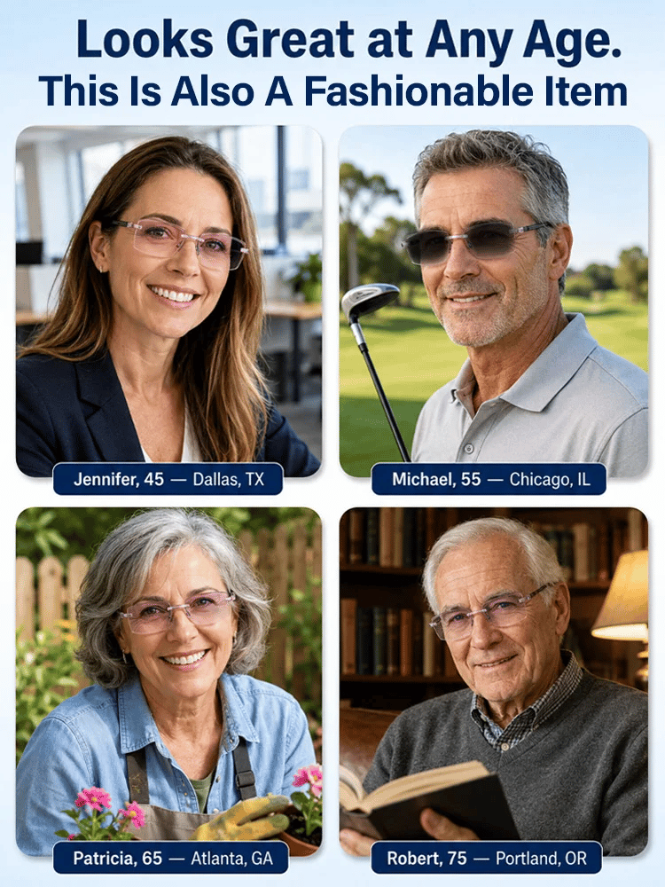 🔥Last Day BUY 1 GET 1 FREE EACH $9.49 ONLY🔥Smart Zoom Diamond-Cut Reading Glasses（2）