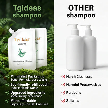 Rosemary Amino Acid Shampoo — Helps Reduce Visible Shedding and Breakage for Stronger, Fuller-Looking Hair