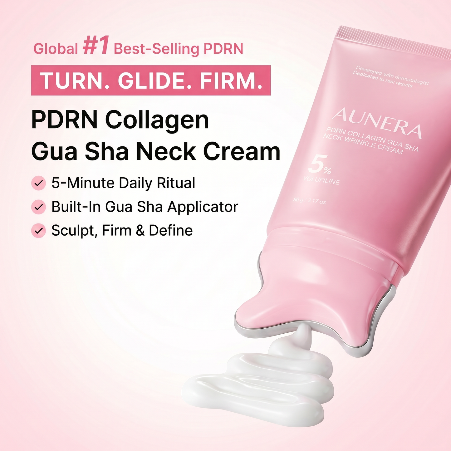 PDRN Collagen Gua Sha Neck Wrinkle Cream