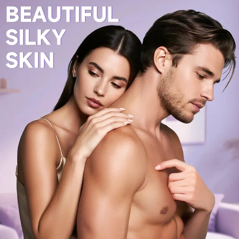 Painless Hair Removal Cream for Sensitive Skin — hypoallergenic, gentle, fast-acting, and suitable for both men and women.