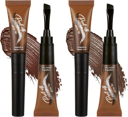 💞 Buy 1, Get 1 Free! Waterproof Peel-Off Brow Tint – Easy to Apply, Fills Sparse Areas, Covers Grays & Defines Brows Naturally