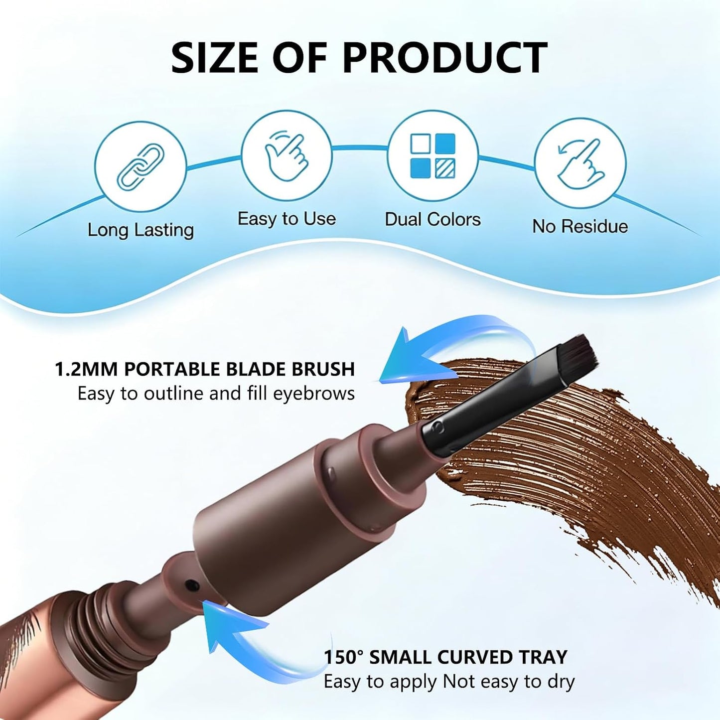 💞 Buy 1, Get 1 Free! Waterproof Peel-Off Brow Tint – Easy to Apply, Fills Sparse Areas, Covers Grays & Defines Brows Naturally