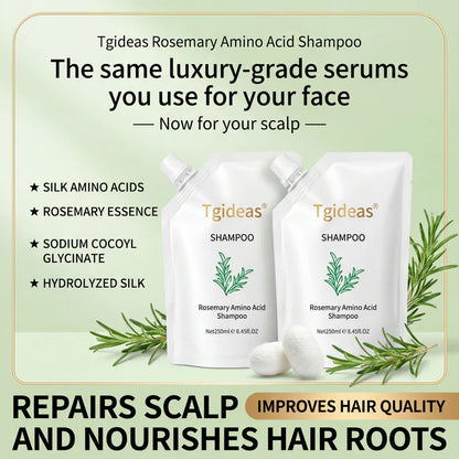 Rosemary Amino Acid Shampoo — Helps Reduce Visible Shedding and Breakage for Stronger, Fuller-Looking Hair