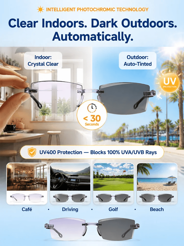 🔥Last Day BUY 1 GET 1 FREE EACH $9.49 ONLY🔥Smart Zoom Diamond-Cut Reading Glasses（2）