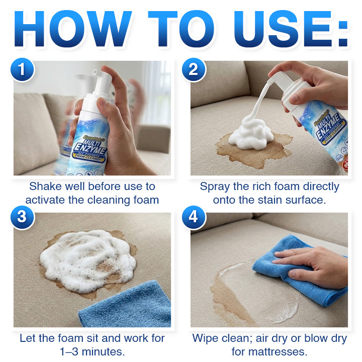EaseHub® Multi-Enzyme Foam Cleaner