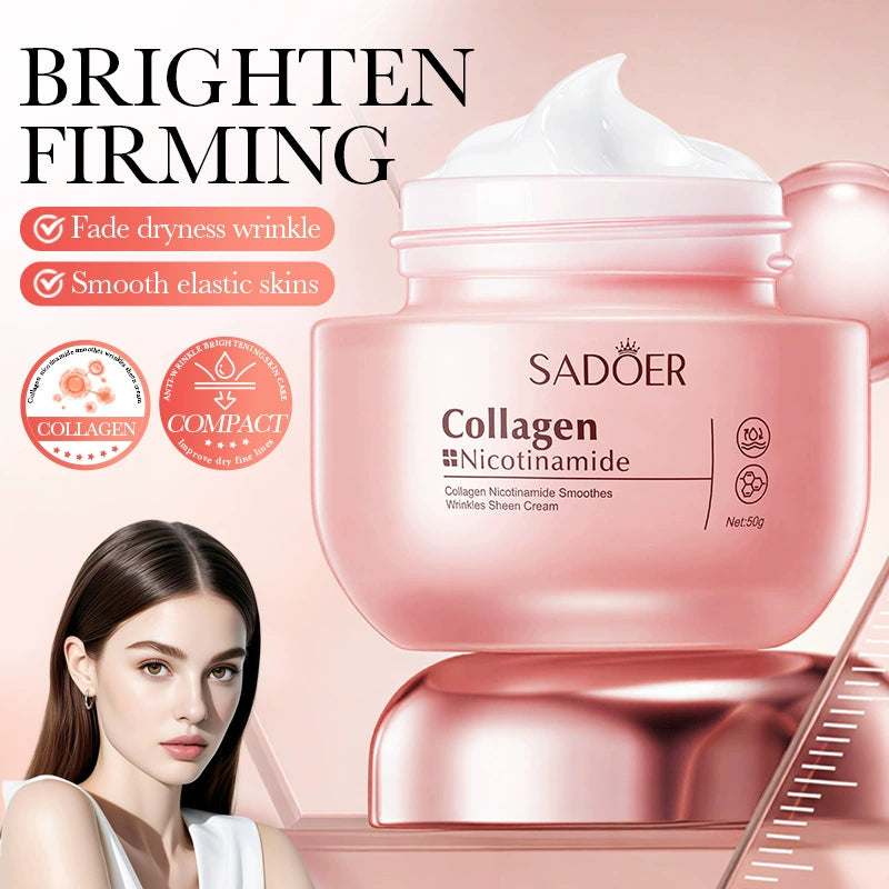 ✨LIMITED TIME ONLY: BUY 1 GET 1 FREE! | Korean Wrinkles Sheen Cream - Plumps and Hydrates Skin, Improves Fine Lines and Sagging