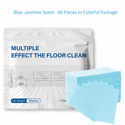 🧹 BUY 1 GET 1 FREE!✨ 60-Pieces Multi-Effect Floor Cleaning Sheets – Powerful Stain Removal & Fresh Scent 🌿
