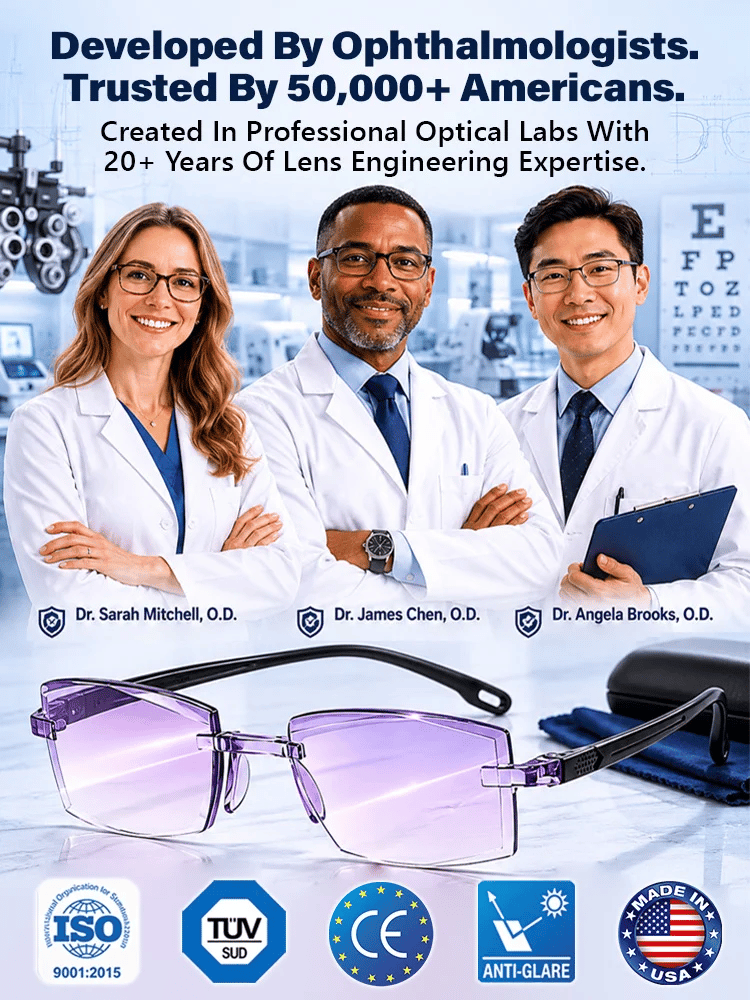 🔥Last Day BUY 1 GET 1 FREE EACH $9.49 ONLY🔥Smart Zoom Diamond-Cut Reading Glasses（2）
