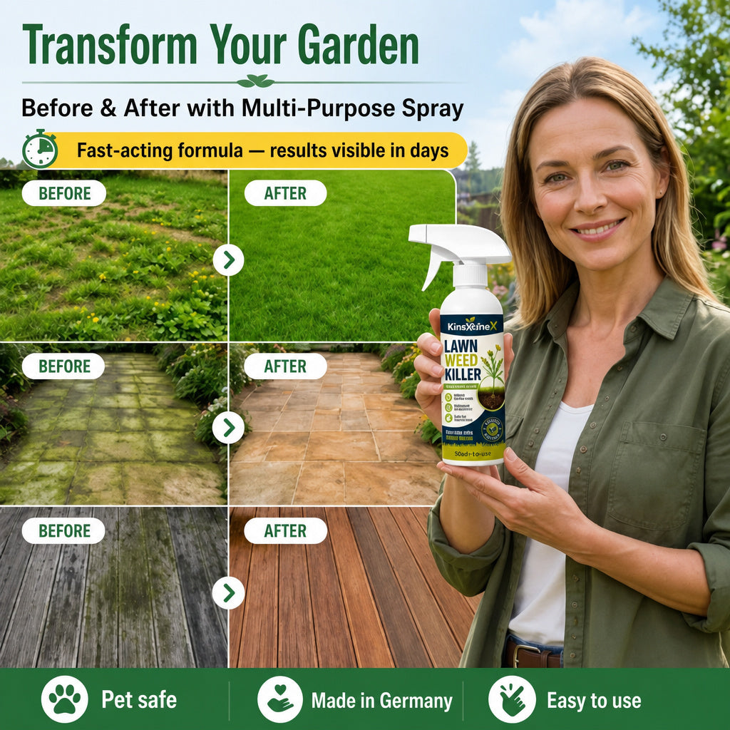 ⚡ [Easy and stress-free weeding in the garden] Herbicide for domestic use（2）