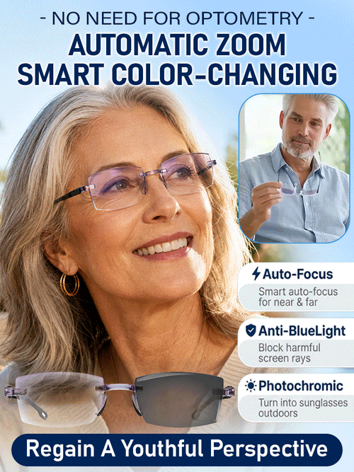 🔥Last Day BUY 1 GET 1 FREE EACH $9.49 ONLY🔥Smart Zoom Diamond-Cut Reading Glasses（2）
