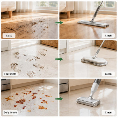 🧹 BUY 1 GET 1 FREE!✨ 60-Pieces Multi-Effect Floor Cleaning Sheets – Powerful Stain Removal & Fresh Scent 🌿